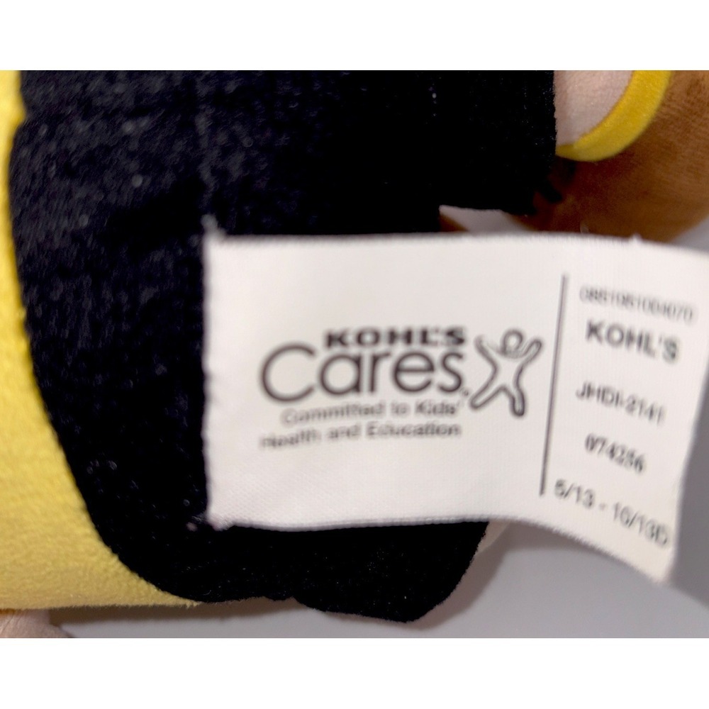 Kohls Cares Peanuts Charlie Brown 14" Plush Stuffed Toy Doll Schulz Retired - Picture 4 of 4